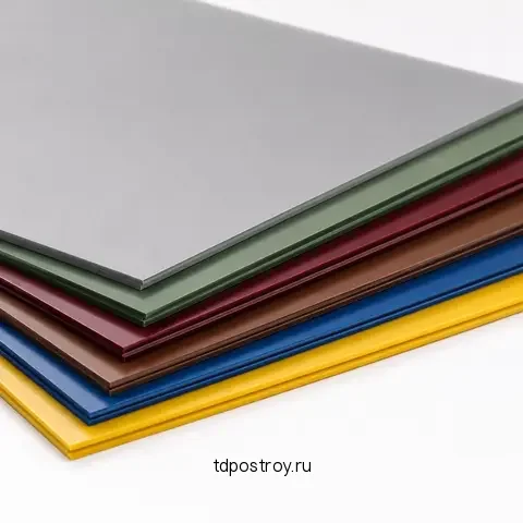 Лист полимерный PE 0.35х1250 Полиэстер