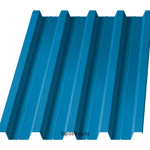 Профнастил Н60 голубой RAL 5015 0,65 мм