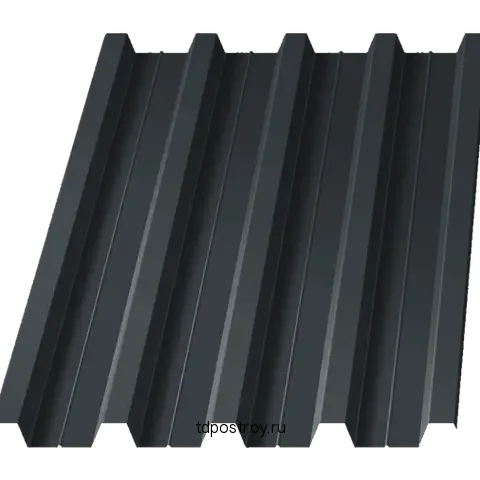 Профнастил Н60 антрацит RAL 7016 0,65 мм