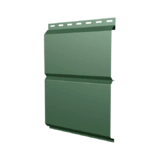 Сайдинг Эко Брус RAL 6005 зеленый мох полимерное покрытие