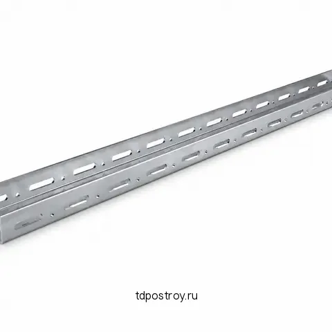 Швеллер перфорированный ШП К014 60х32х4.5х2000 мм