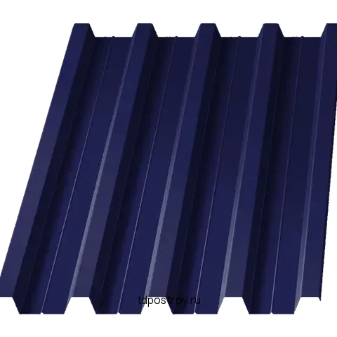 Профнастил Н60 ультрамарин RAL 5002 0,7 мм