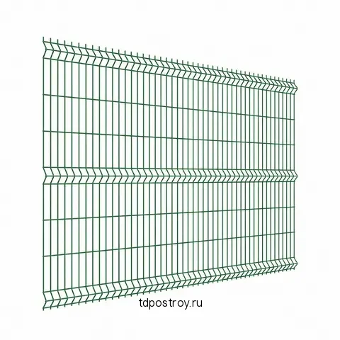 3D сетка Medium 2.43х2.5 м 4 мм RAL 6005 зеленый