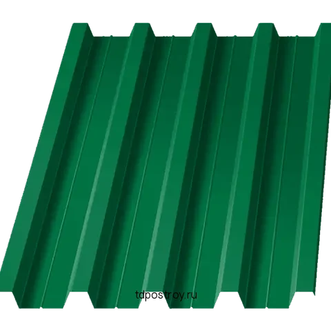 Профнастил Н60 зелёный RAL 6029 0,4 мм