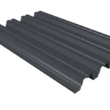 Профнастил Н75 графит RAL 7024 0,5 мм